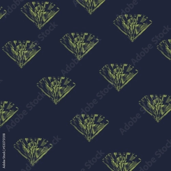 Obraz seamless pattern with diamond