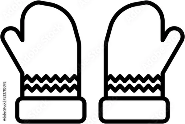 Fototapeta winter icon