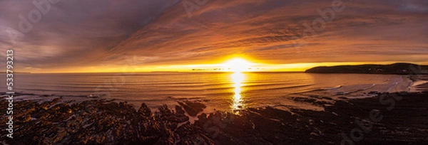 Obraz sunset over the sea