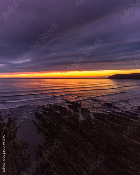 Obraz sunset over the sea