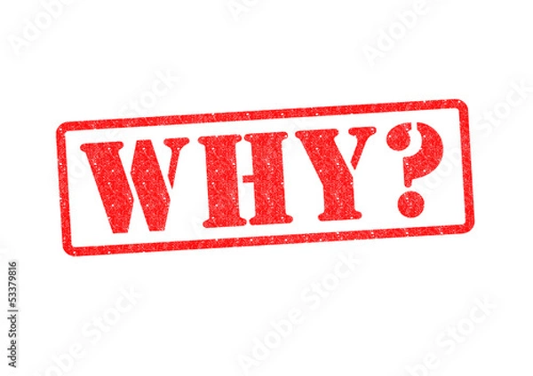Fototapeta WHY?