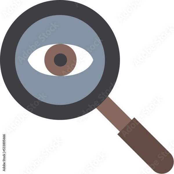 Fototapeta detective icon