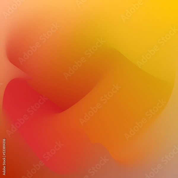 Obraz gradient shape abstract red background