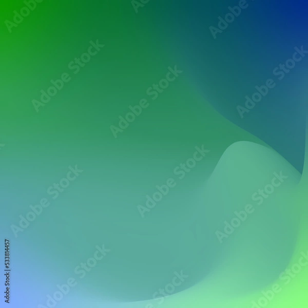 Obraz gradient abstract green background