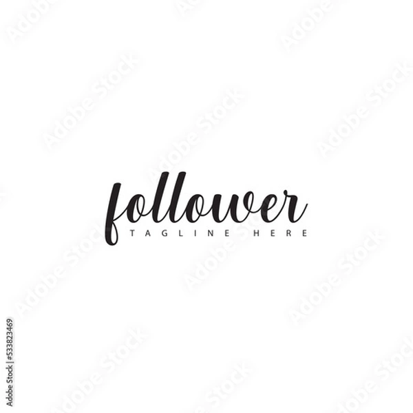 Fototapeta Only one single word. Printable graphic tee. Design doodle for print. Vector illustration. Colorful. Hand drawn calligraphy style. Black and white

