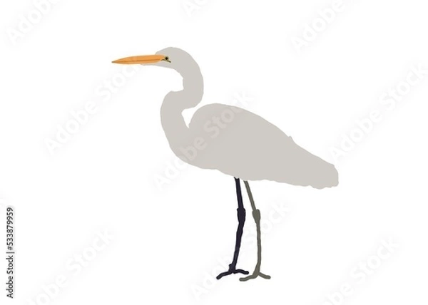 Obraz illustration of a crane