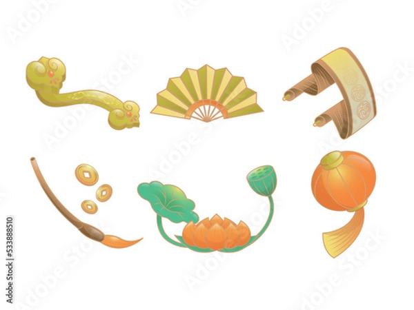 Obraz Retro Spring Elements