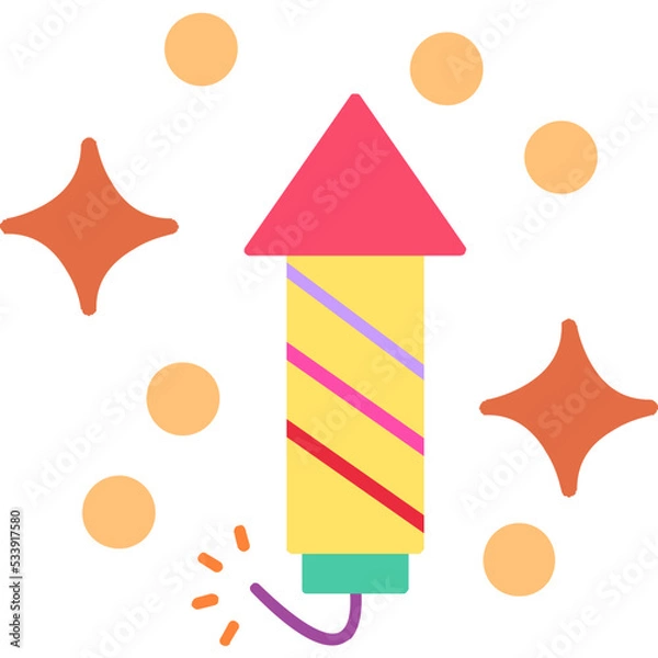 Fototapeta Firework Icon