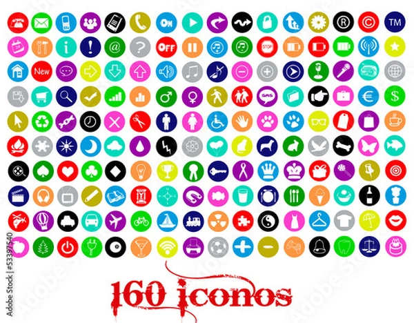 Obraz iconos web
