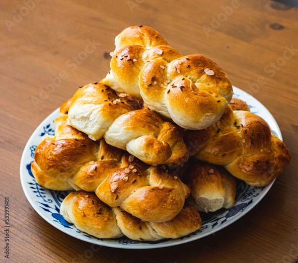 Obraz baked buns