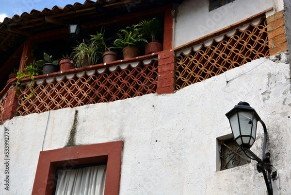 Obraz old house in the old town