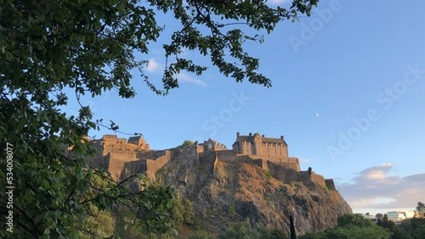 Fototapeta Edinburgh Castle view