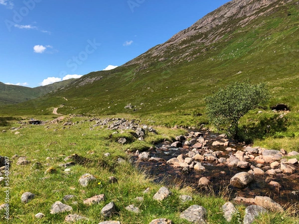 Fototapeta Highlands Landscape River