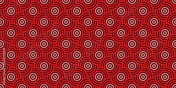 Fototapeta Vintage Geometric Classic Handmade Cotton Fabric Background Printing Shirt Saree Style Bedcover Pillow Cover Design Seamless Pattern Check Texture Abstract 3d Pattern