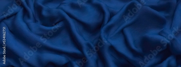 Fototapeta blue satin background