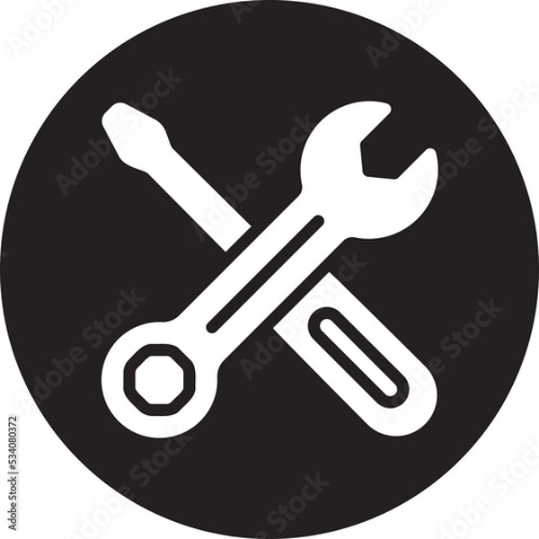 Obraz DIY glyph icon