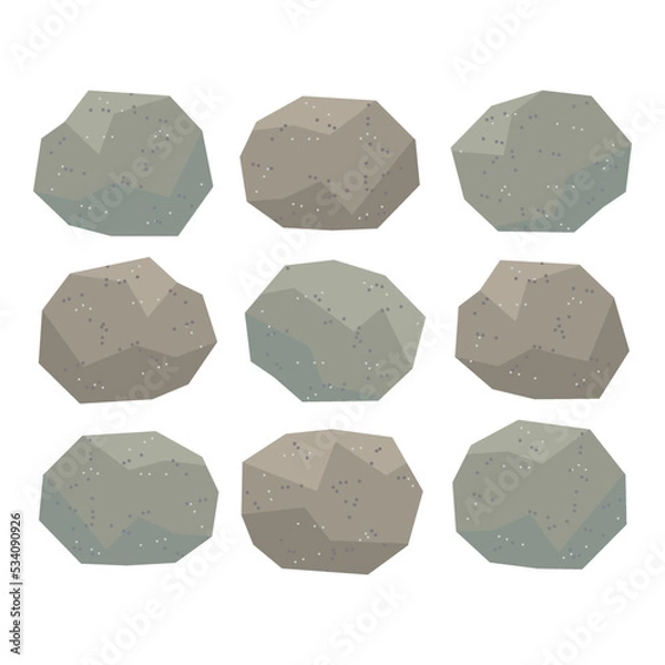 Fototapeta いろいろな大きな岩