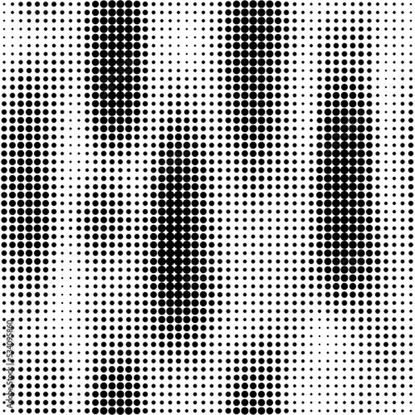 Fototapeta Abstract halftone dots pattern background.