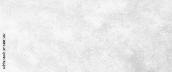 Fototapeta White background paper with white marble texture, White concrete wall as white watercolor background painting with cloudy distressed texture and marbled grunge, soft gray or silver vintage colors 