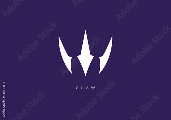 Fototapeta CLAW LOGO