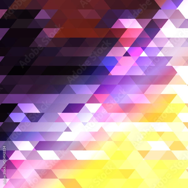 Fototapeta Abstract mosaic vector pattern
