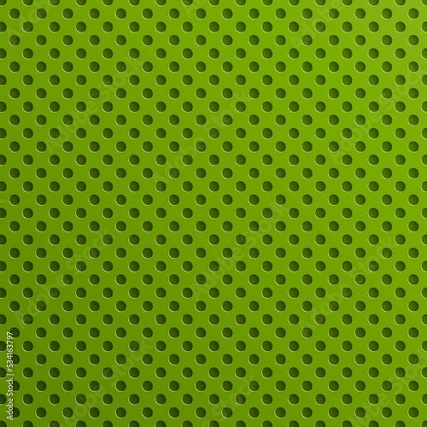 Fototapeta Creative 3D abstract green geometric background.