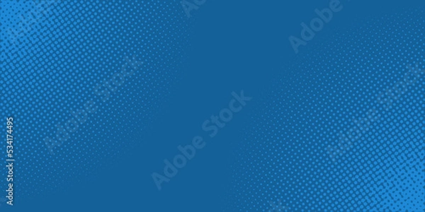 Fototapeta comic blue background 