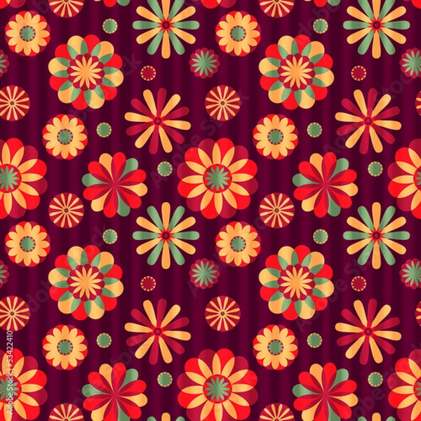 Fototapeta Seamless pattern