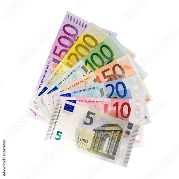 Fototapeta Przegrody na pieniądze