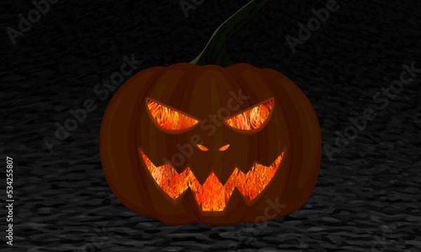 Obraz Halloween pumpkin