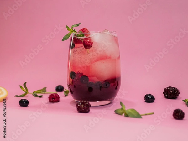 Fototapeta berries spritzer