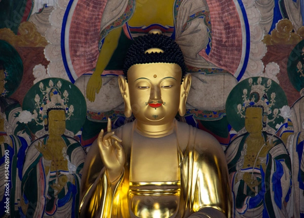Fototapeta Statue bouddha