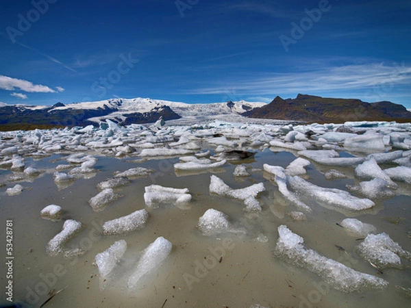 Obraz Lac de Fjallsarlon