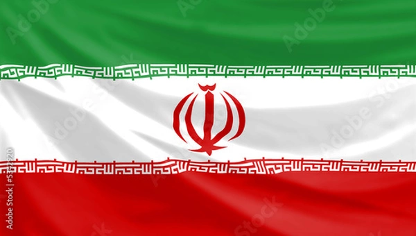 Obraz iran flag