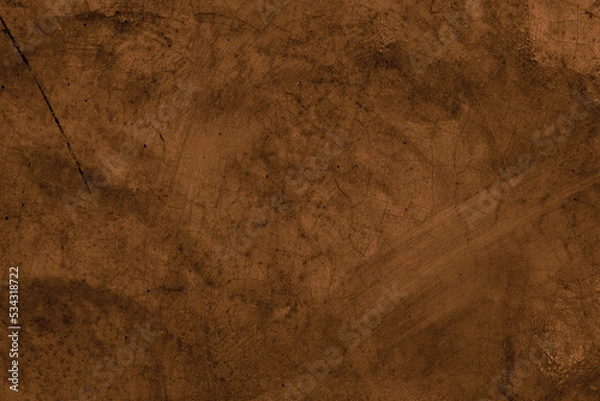 Fototapeta Old wall texture cement dark black brown background abstract grey color design are light with white gradient background.