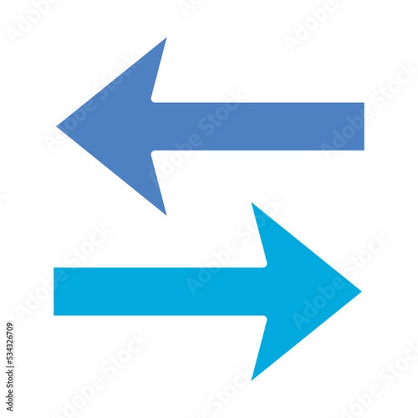 Obraz Left Right Glyph Two Color Icon