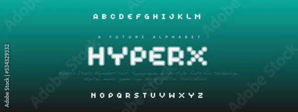 Fototapeta HYPER  Elegant alphabet letters font and number. Classic Lettering Minimal Fashion Designs. Typography modern serif fonts decorative vintage design concept. vector illustration 