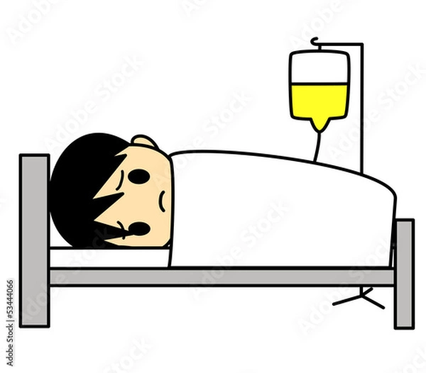 Obraz 入院　男性