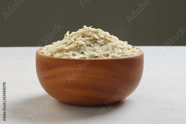 Fototapeta Flattened rice