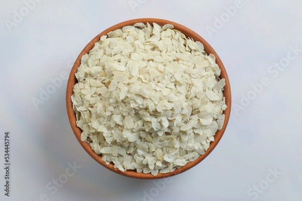 Fototapeta Flattened rice