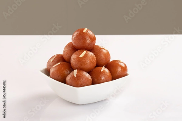Fototapeta Indian sweets Gulab Jamun