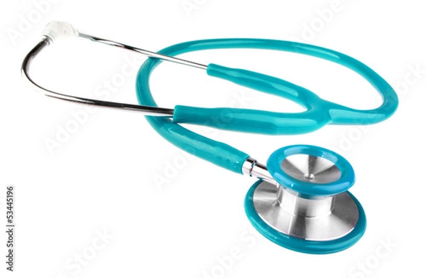 Fototapeta Stethoscope isolated on white background