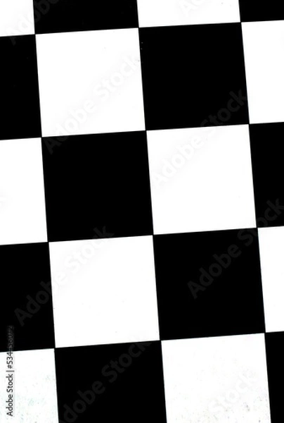 Fototapeta chessboard black and white cage background