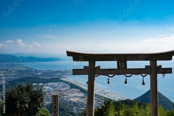 Obraz 天空の鳥居