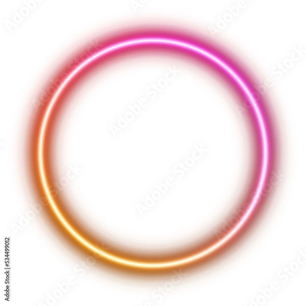 Obraz Neon Circle