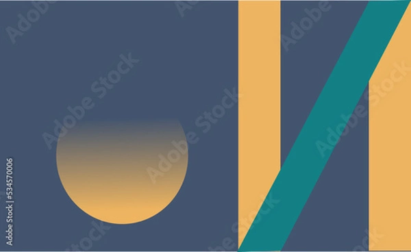 Fototapeta Abstract shape Business card background templates