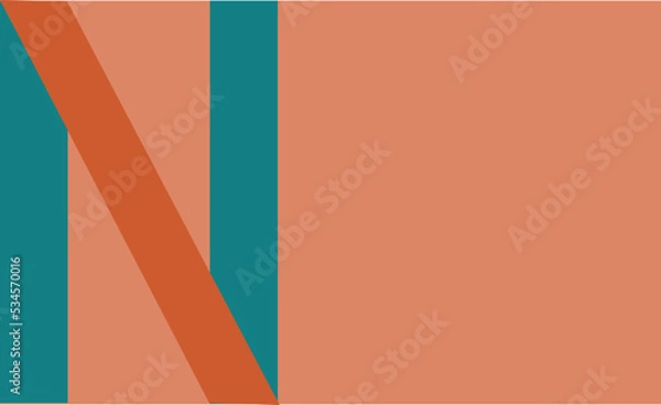 Fototapeta Abstract shape Business card background templates
