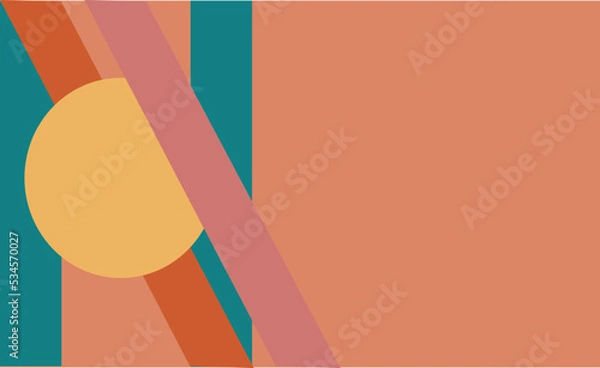 Fototapeta Abstract shape Business card background templates