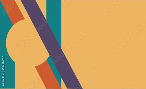 Fototapeta Abstract shape Business card background templates