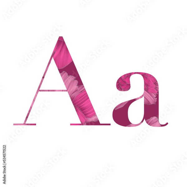 Obraz alphabet letter a
